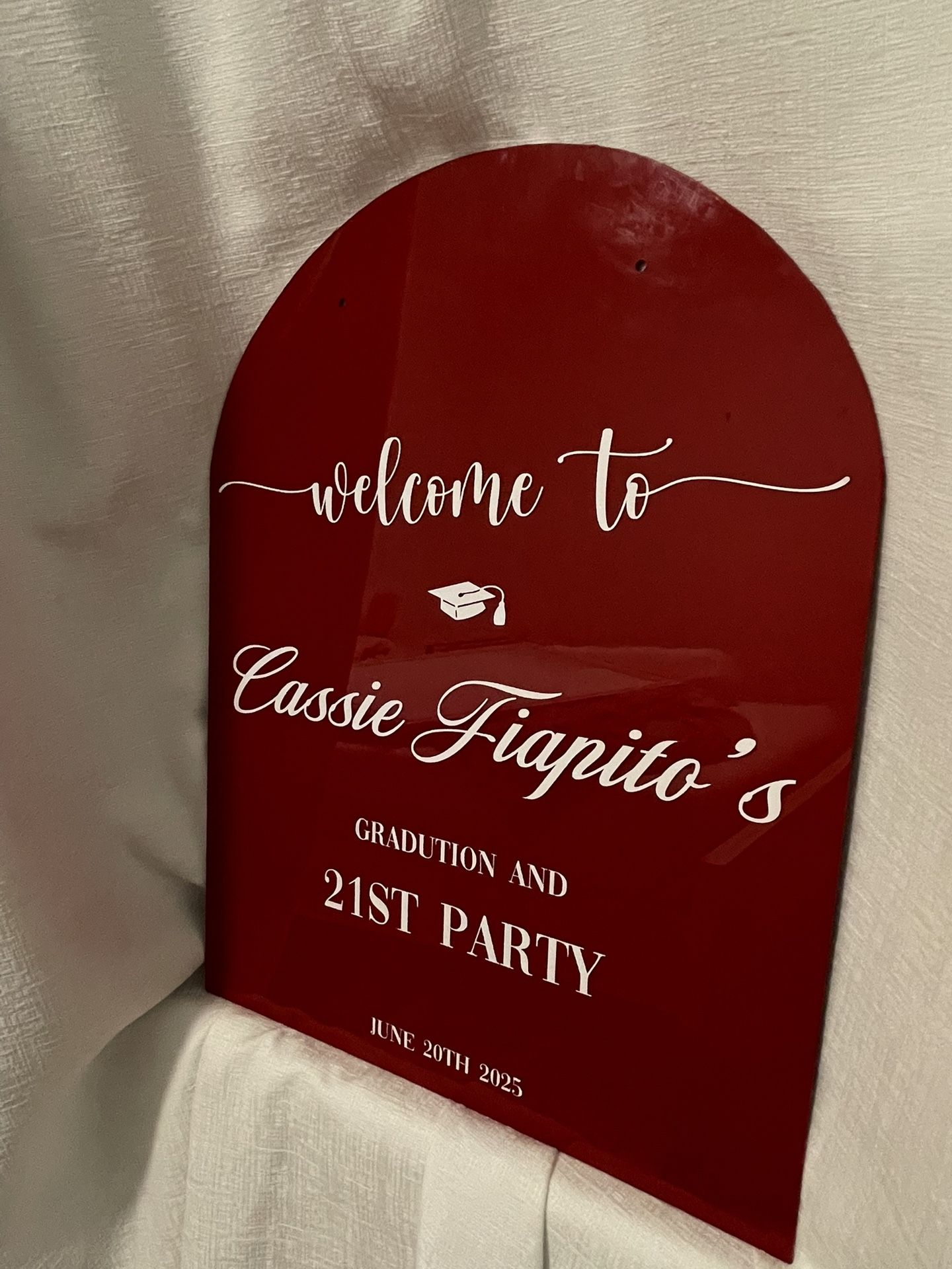 Customizable Acrylic Signage
