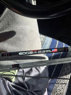 Brand new EDGE 4 piece 9' ¾-2½oz travel delta, salmon and steelhead rod