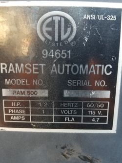 Motor para puerta