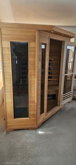 Sauna Bob's ir sauna with light / ozone o3/ stereo therapy