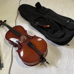 Erich Pfretzschner Brand 1/8 Size Student Cello