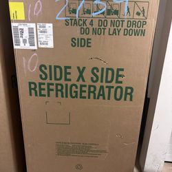 GE Stainless Steel Fridge Double Door $750