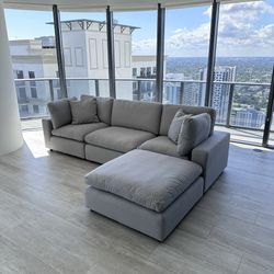 New Grey Sofa Cloud Couch 