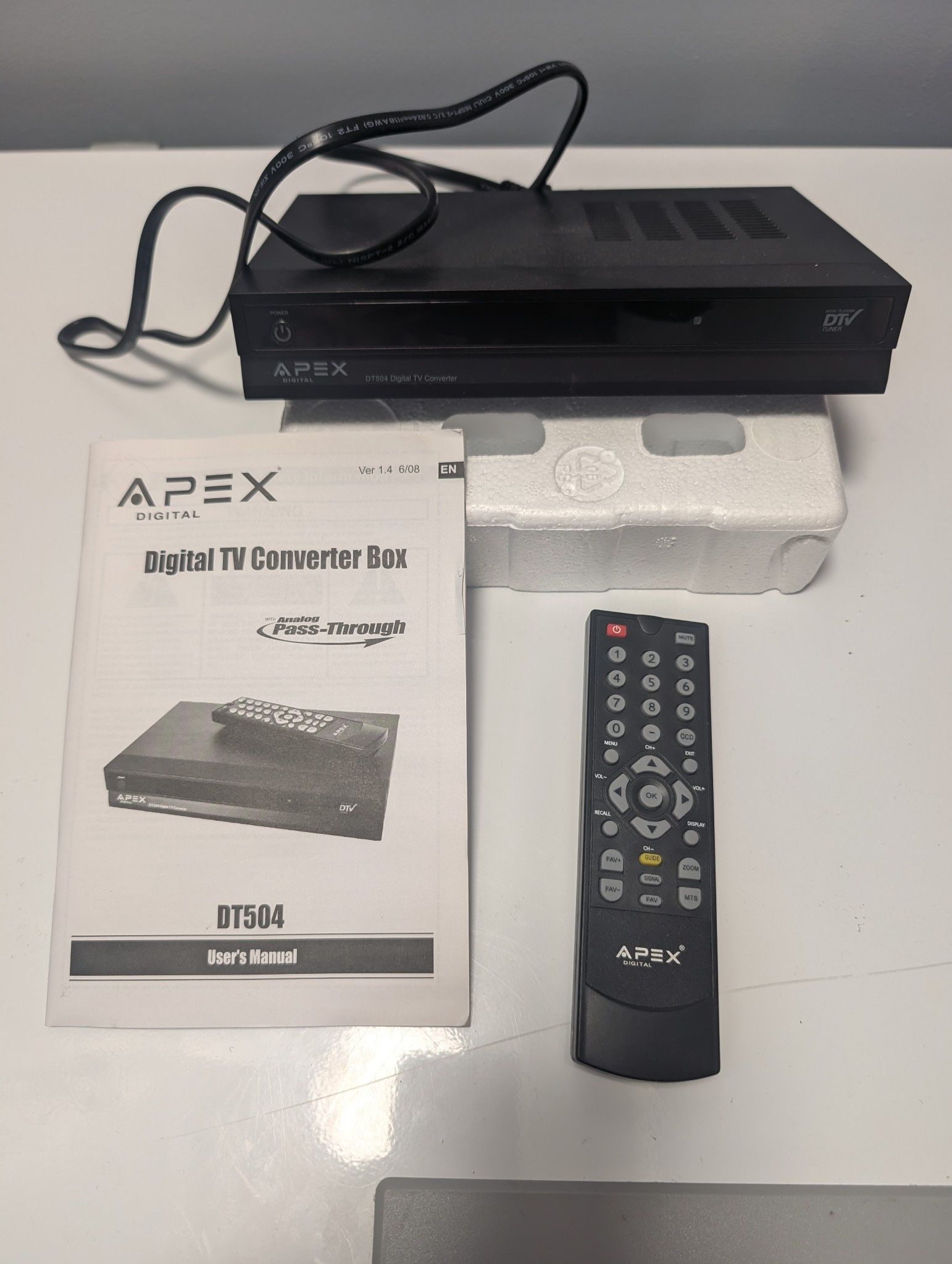 Apex Digital TV Converter Box - Stated Price Or Best Offer