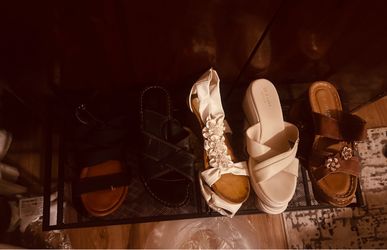 Bag of 5 prs designer shoes