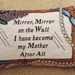 VINTAGE NEEDLEPOINT PILLOW 