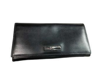 Longchamp Black Wallet