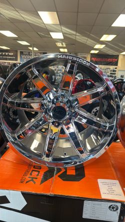 22x12 CHROME TUNDRA WHEELS !! NEW