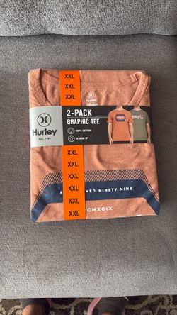 (2) 2-Pack Graphic Tee Hurley Brand
