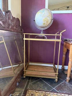 Gold Bar Cart