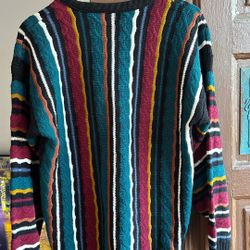 Crewneck Knit Sweater Mens M