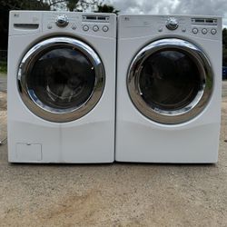 Washer And Gas Dryer LG 