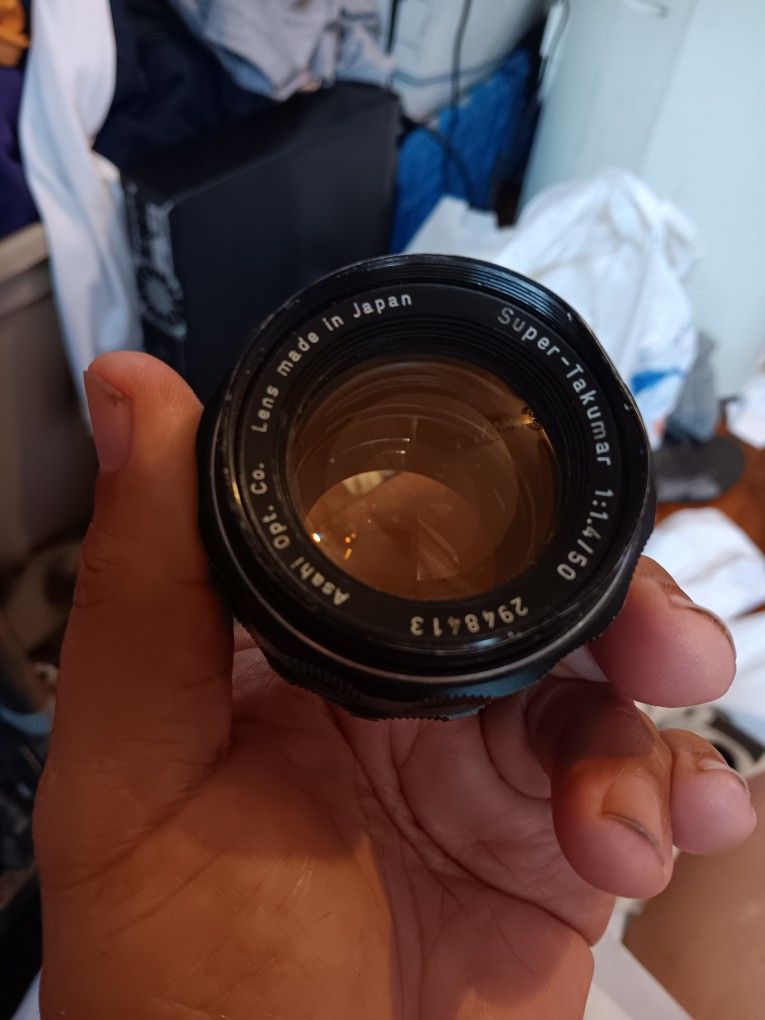 Pentax Asahi Super-Takamur 50mm Lens
