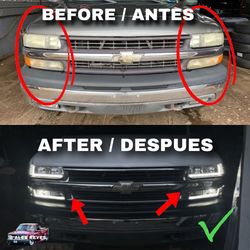 99-02 chevy silverado headlights LED
