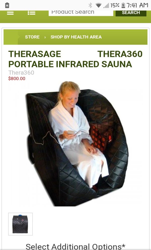 Therasage 360 portable sauna for Sale in Los Angeles, CA OfferUp