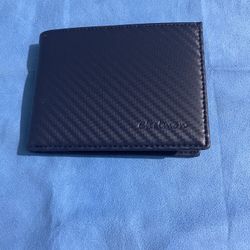 Man leather wallet