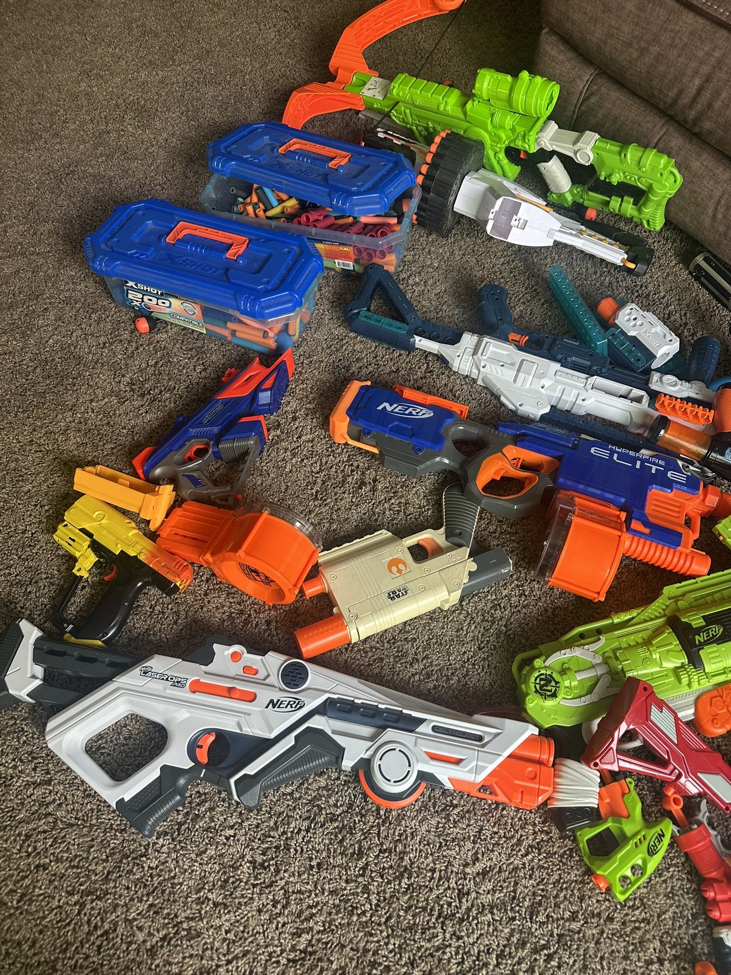 Lots Of Nerf guns All Work