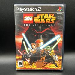 LEGO Star Wars: The Video Game (Sony PlayStation 2, 2005) No Manual Tested