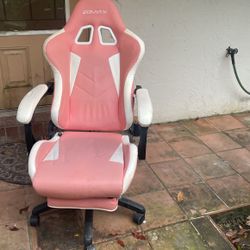 Pink Gamer Chair 