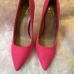 Neon Pink Heels New No Box Size 9.5