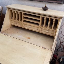 Yellow Secretary Desk