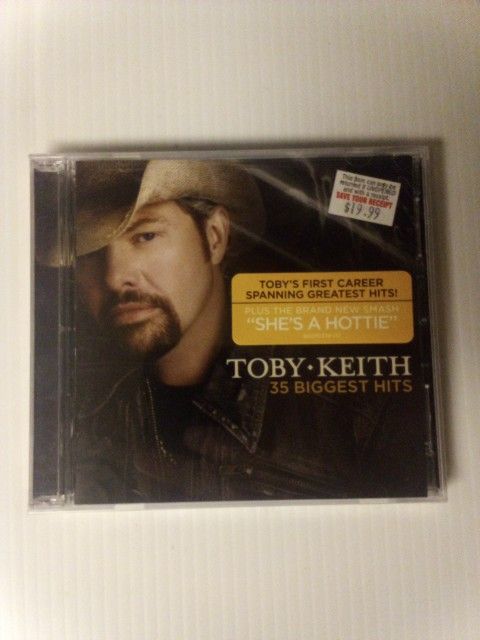 TOBY KEITH CD 35 GREATEST HITS Unopened NEW In Package  2008 Vintage Collection Sealed Country Music 