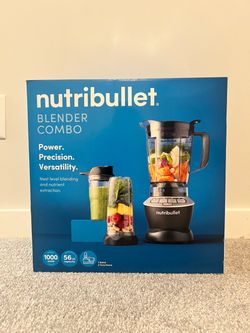 NutriBullet 1000W Blender Combo 56oz – Brand New Open Box