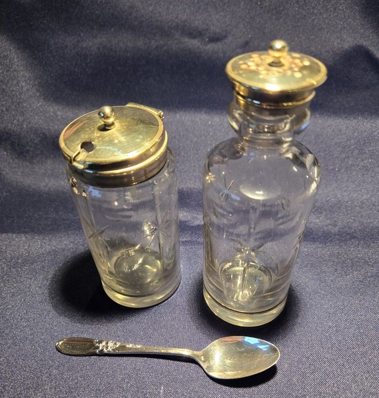 Condiment Set Vintage Pc.