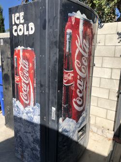Soda machine works gets really cold