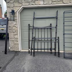 Wrought Iron Twin Bed