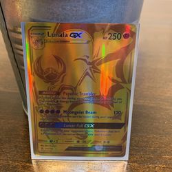 Lunala GX Secret Rare