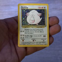 Pokemon Chansey Base Set