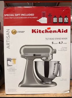 KitchenAid Artisan 5-Quart Tilt-Head Stand Mixer Brand New In Box