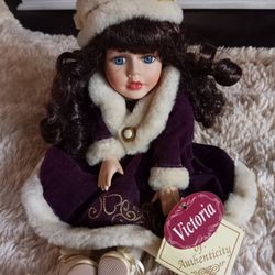 Collection  Musical Porcelain Doll 