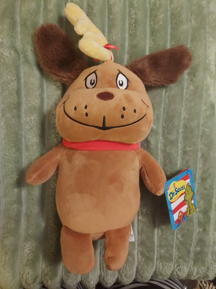Dr Seuss Max the dog How The Grinch Stole Christmas - BRAND NEW