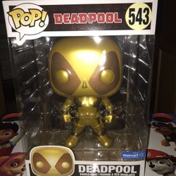 Funko Deadpool Gold 10 Inch Black Friday Walmart Exclusive