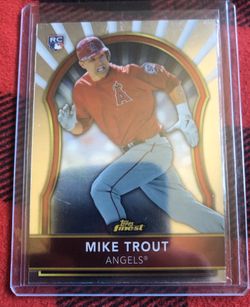 Mike Trout Topps Finest Rookie Card