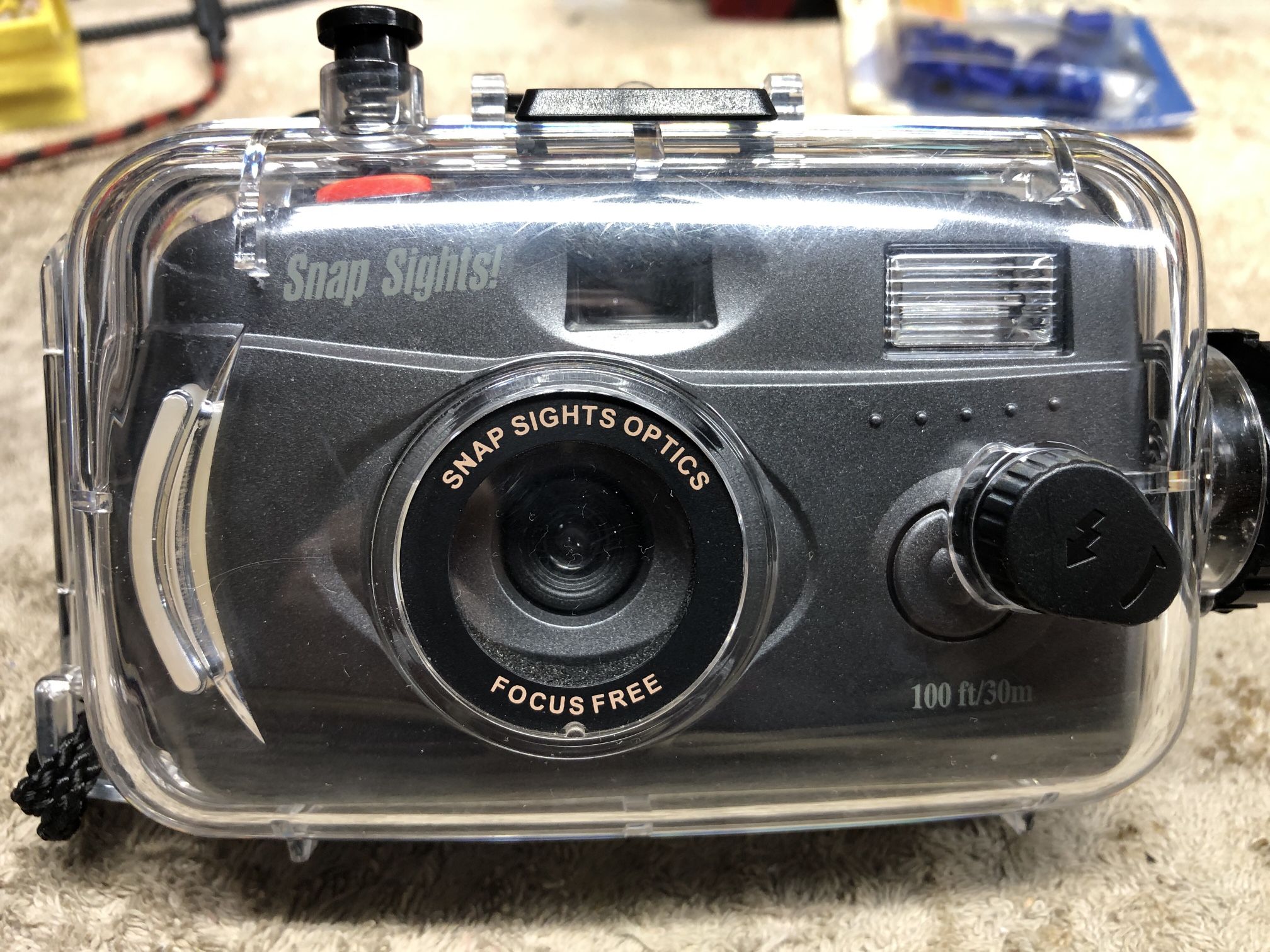 Snap Sights 35mm Underwater Waterproof Camera , 5 Rolls Of Film