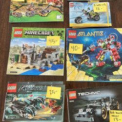 various Lego Sets, Individually Priced, Minecraft And More
