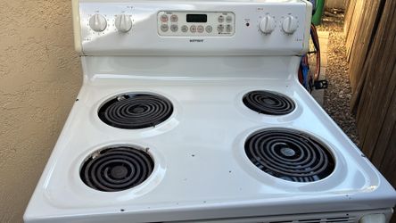 Hotpoint electric range stove