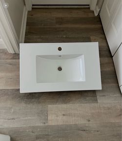 bathroom sink 18"D x 30"W