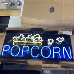 Popcorn Sign