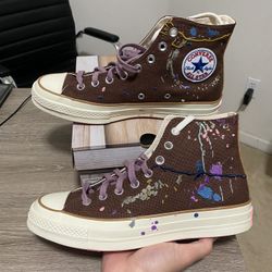 Size 8 - Converse Chuck Taylor All Star 70 Hi Bandulu Brown 