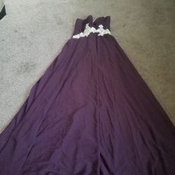 Dark purple Prom Dress