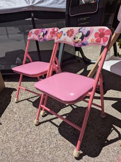 Toddler chairs Minnie Mouse Disney pink girly girls  chair