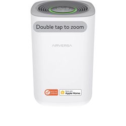 Airversa HomeKit Smart Air Purifier with Thread, [Requires THREAD Enabled Apple Home Hub] with 3-Stage H13 True HEPA Filter 1000 sq.ft Purelle (AP2)
