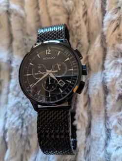 Movado Watch Mens Chrongraph NEW