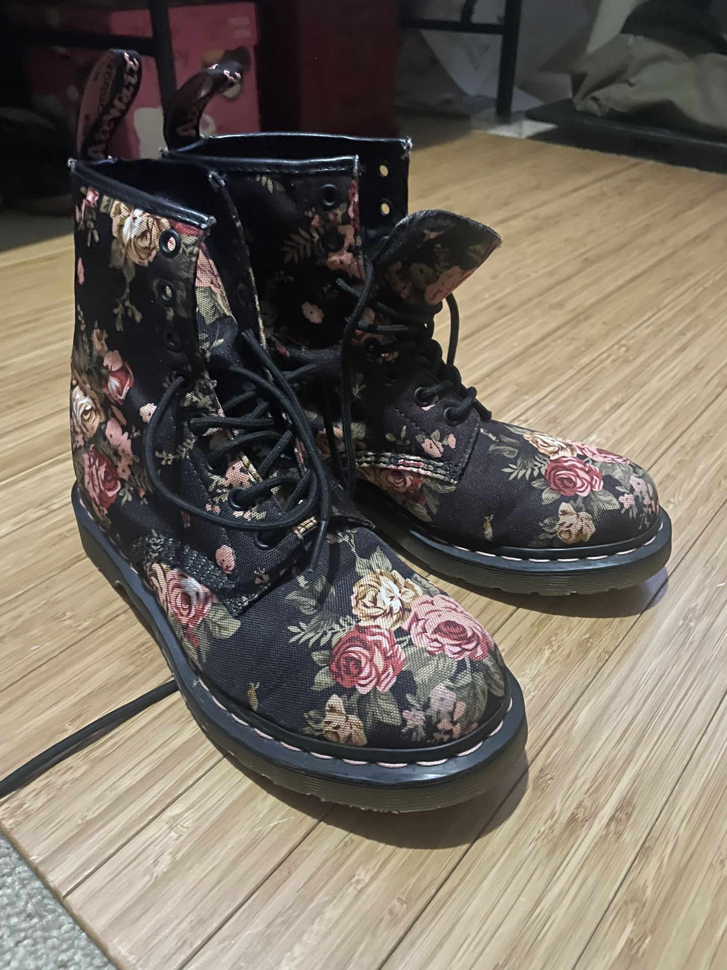 flower boots  40 or best offer 