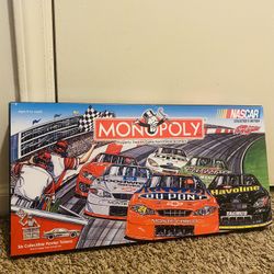 MONOPOLY NASCAR Collector’s Edition Sam Bass c. 2002