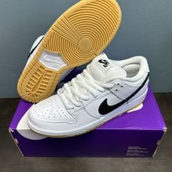 Nike White Gum SB Low